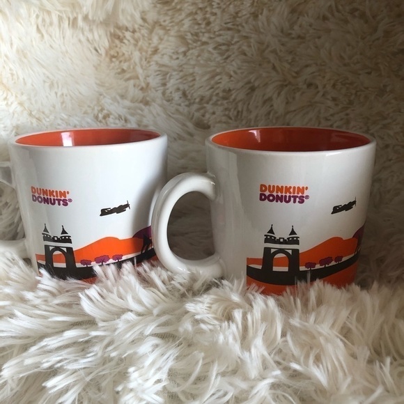 Dunkin Donuts Connecticut destination mugs. - Picture 2 of 5